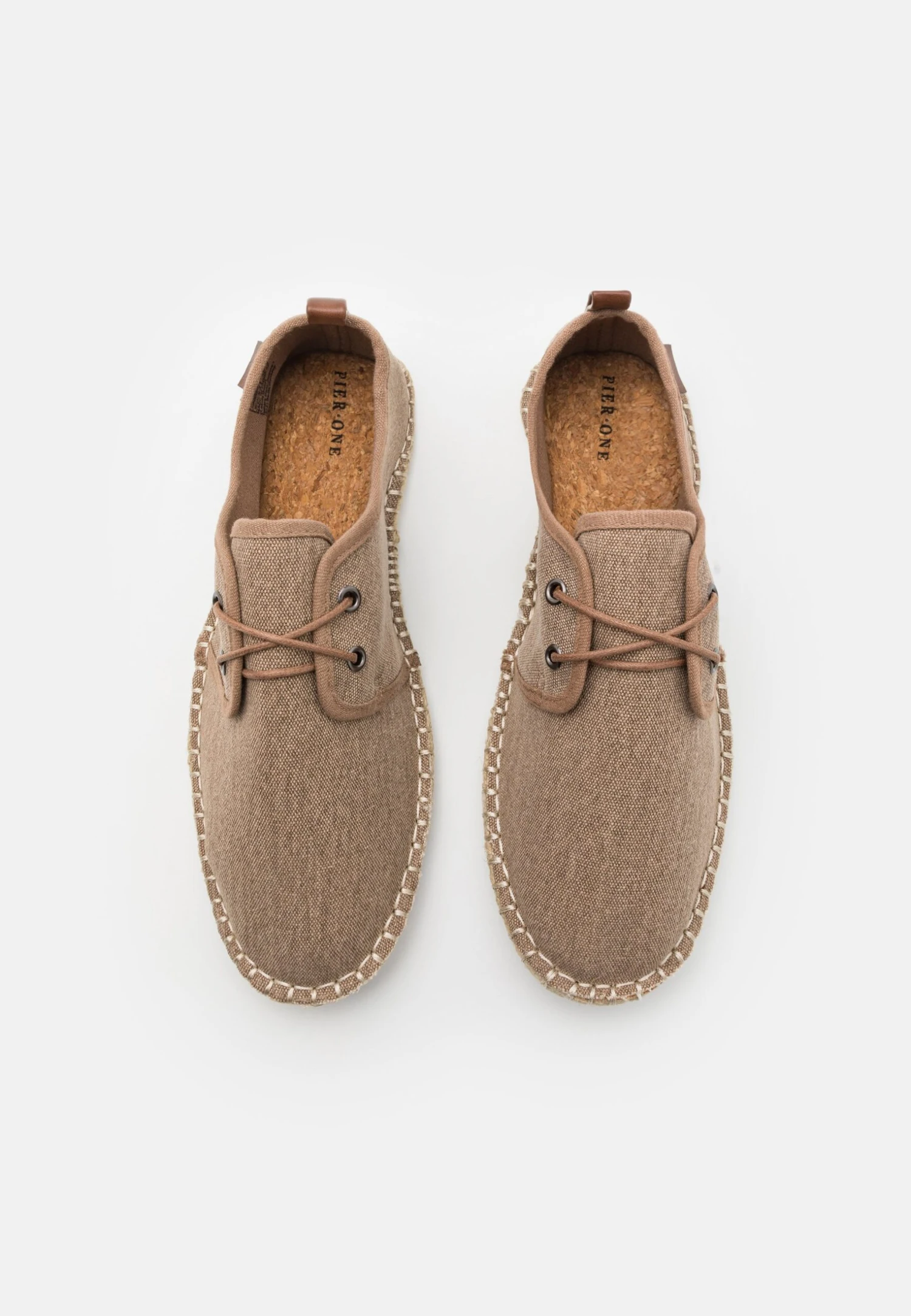 Pier One Sznurowane Obuwie Sportowe - Beige 6 Pier One Sznurowane Obuwie Sportowe - Beige - obrazek 4