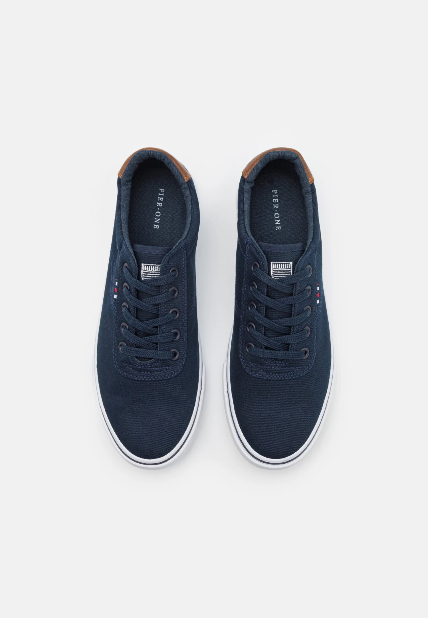 Pier One UNISEX - Sneakersy Niskie - Dark Blue 6 Pier One UNISEX - Sneakersy Niskie - Dark Blue - obrazek 4