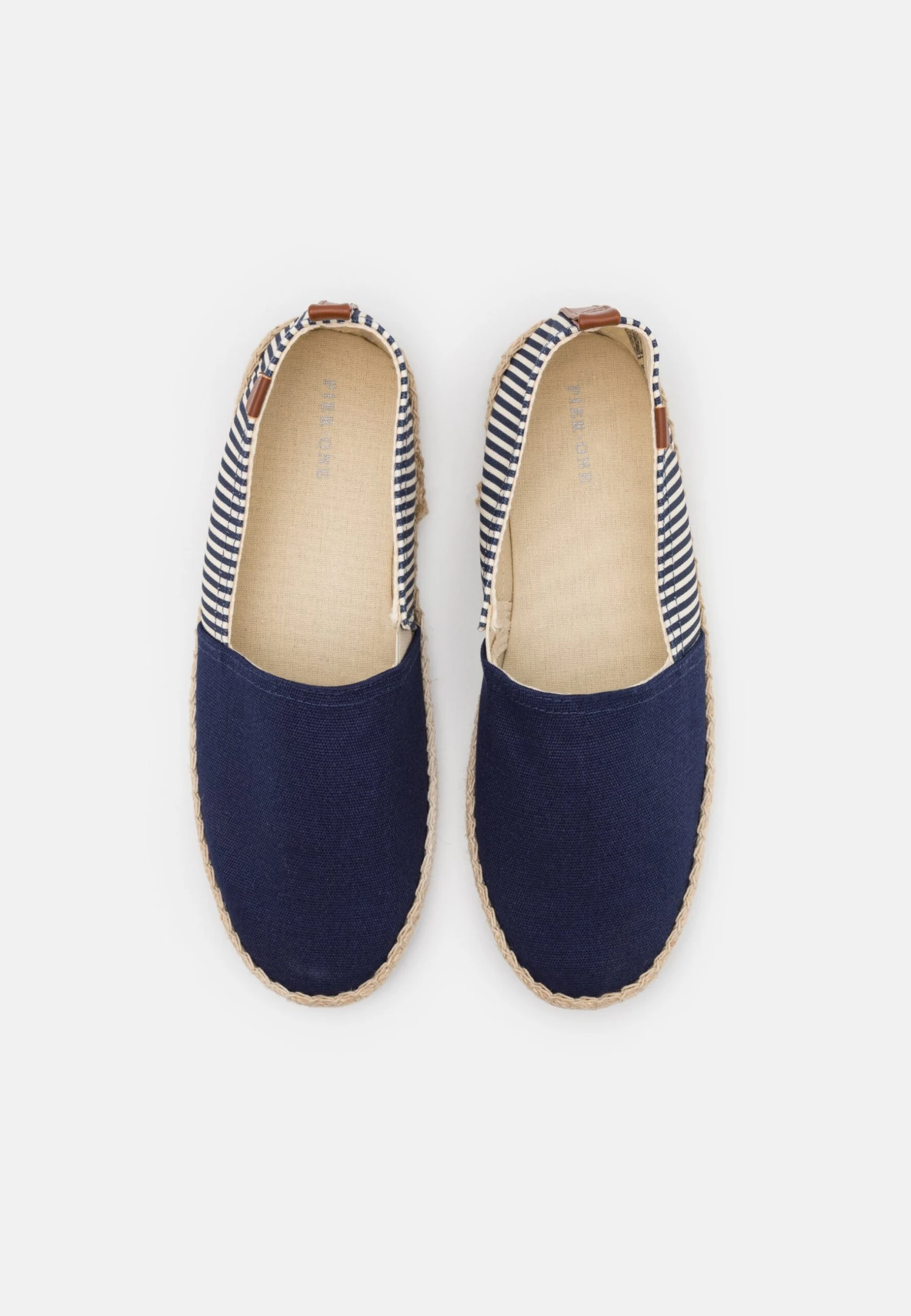 Pier One UNISEX - Espadryle - Dark Blue 5 Pier One UNISEX - Espadryle - Dark Blue - obrazek 3