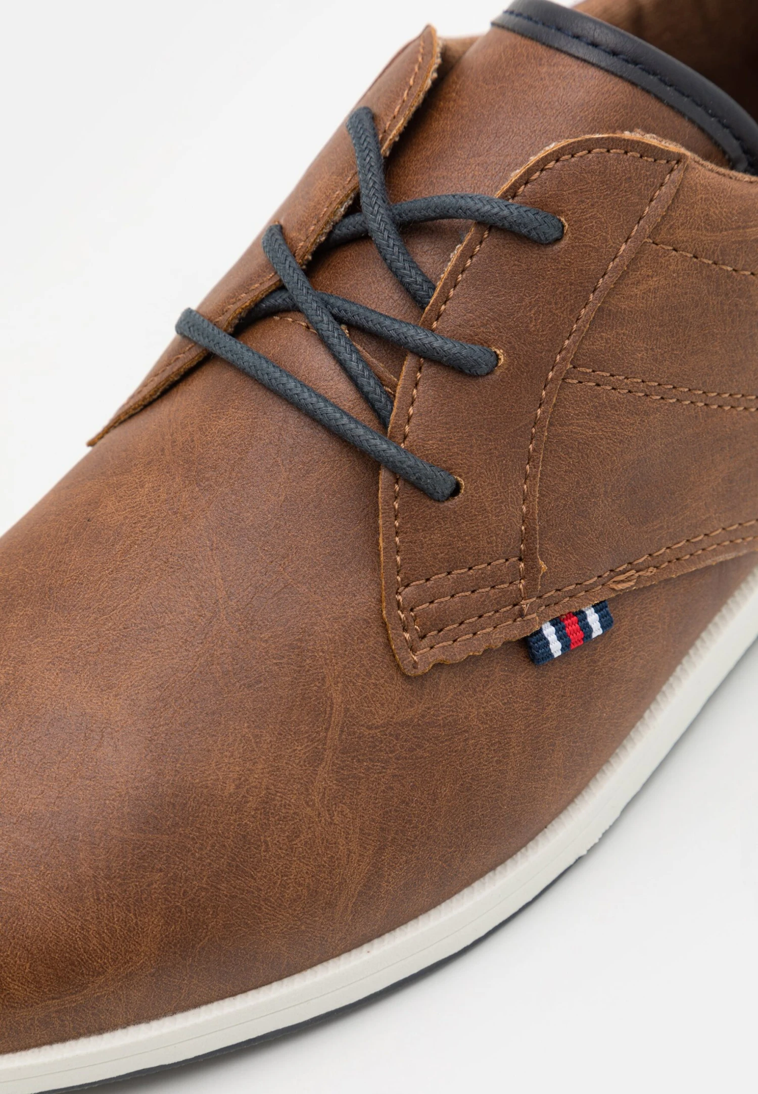 Pier One Sznurowane Obuwie Sportowe - Cognac/white 8 Pier One Sznurowane Obuwie Sportowe - Cognac/white - obrazek 6