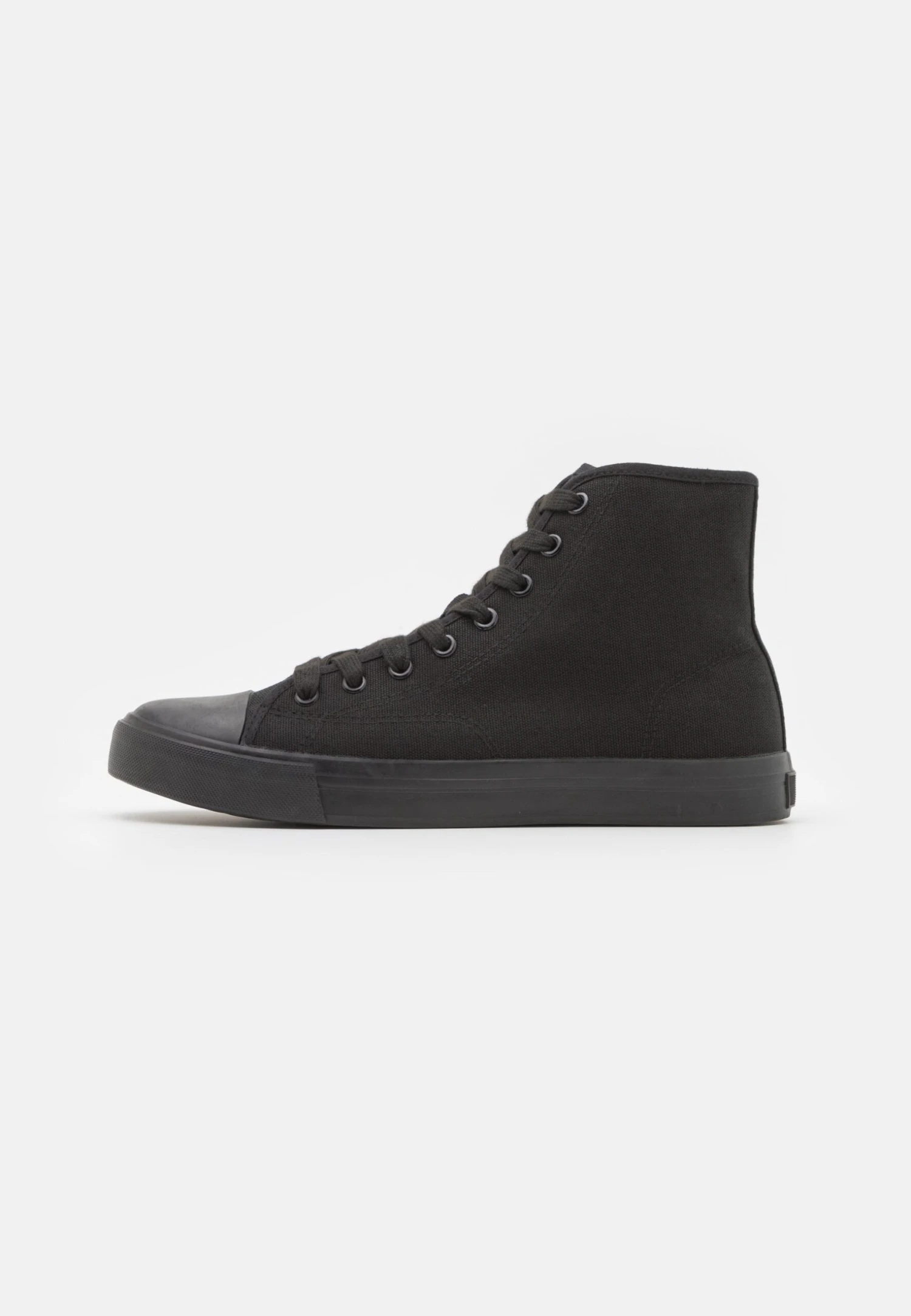 Pier One UNISEX - Sneakersy Wysokie - Black 3 Pier One UNISEX - Sneakersy Wysokie - Black