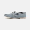Pier One LEATHER UNISEX - Buty żeglarskie - Light Blue 2 Pier One LEATHER UNISEX - Buty żeglarskie - Light Blue -Dyskont Obuwniczy 1918e58e13eb43d5b5127dfdd0ddd87b