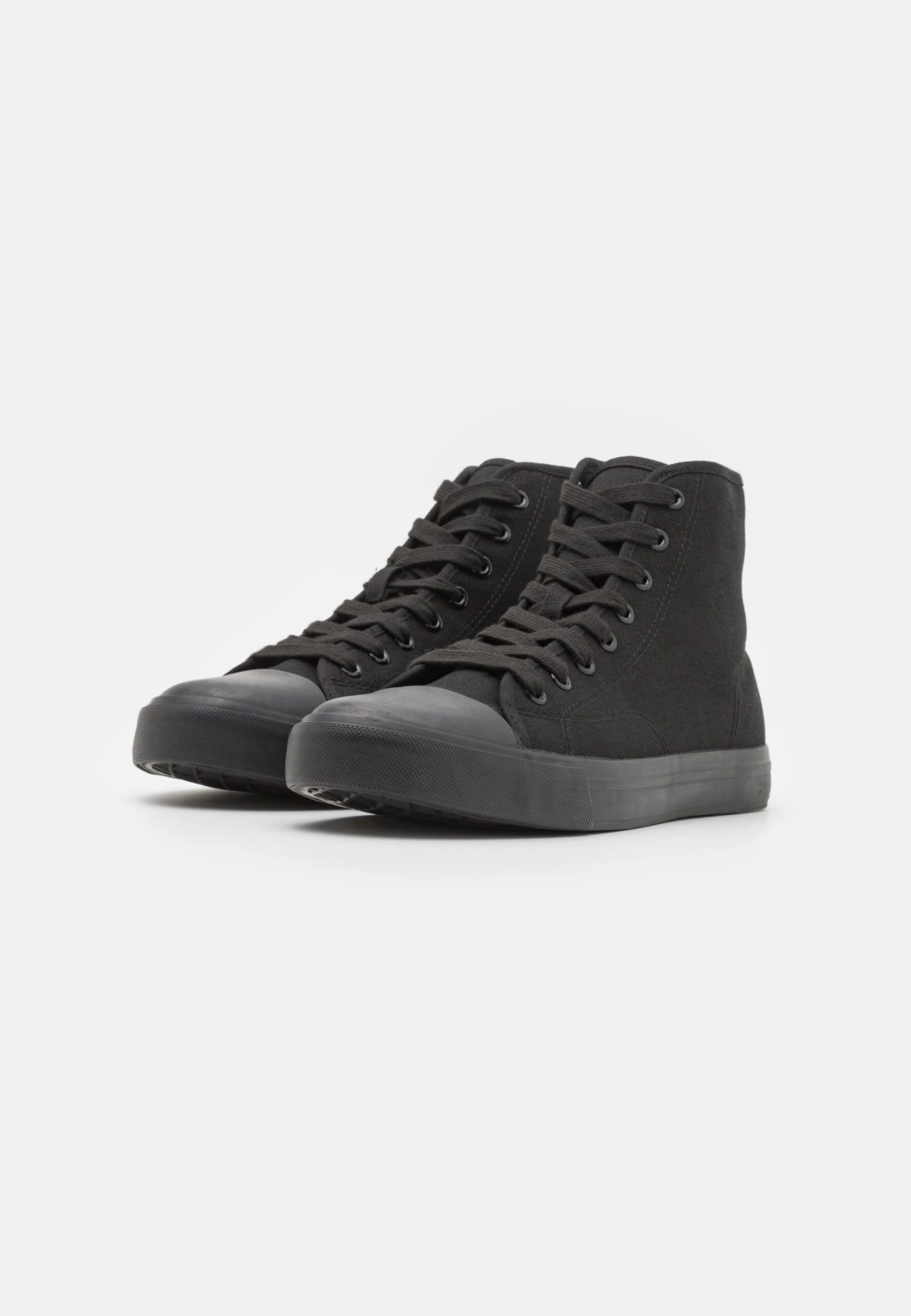 Pier One UNISEX - Sneakersy Wysokie - Black 4 Pier One UNISEX - Sneakersy Wysokie - Black - obrazek 2