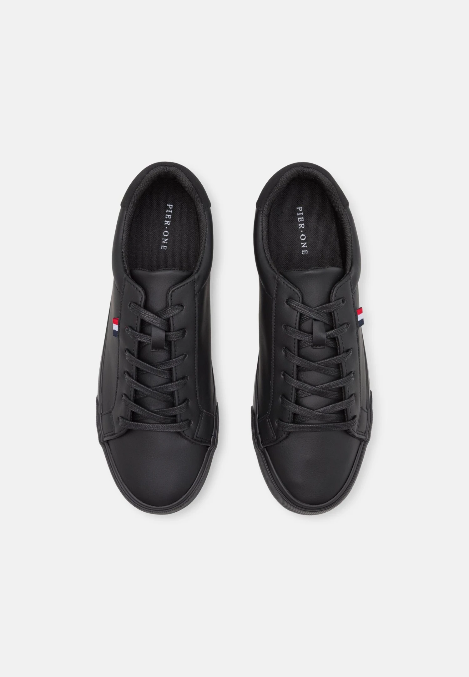 Pier One UNISEX - Sneakersy Niskie - Black 6 Pier One UNISEX - Sneakersy Niskie - Black - obrazek 4