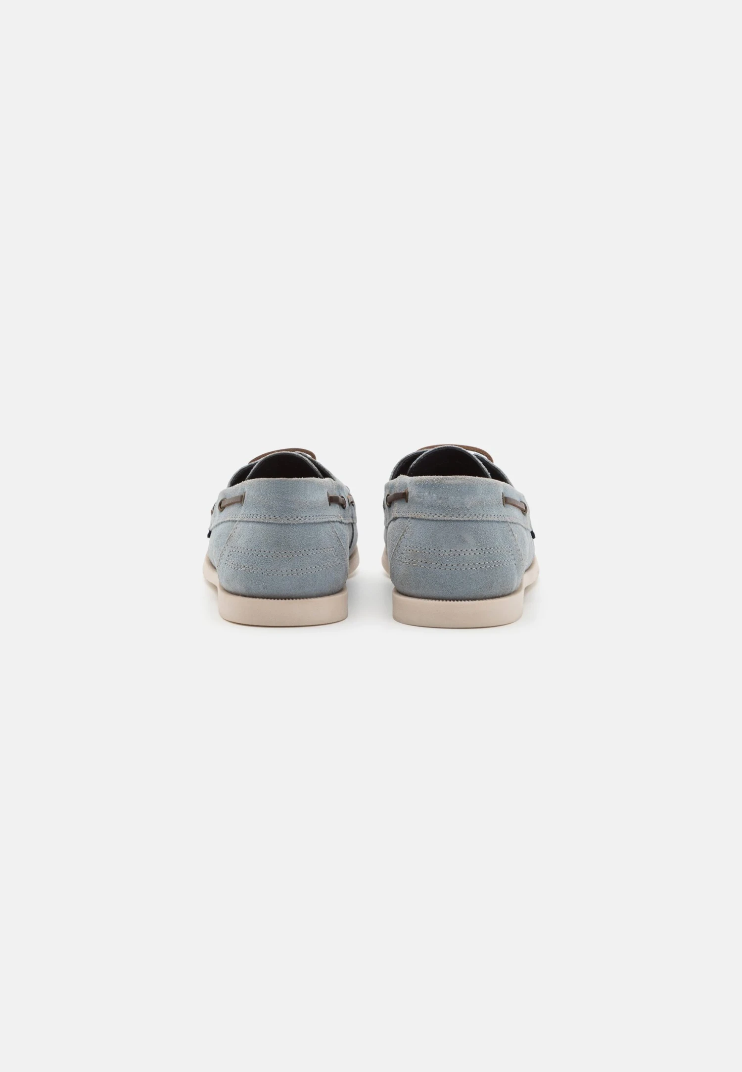 Pier One LEATHER UNISEX - Buty żeglarskie - Light Blue 5 Pier One LEATHER UNISEX - Buty żeglarskie - Light Blue - obrazek 3