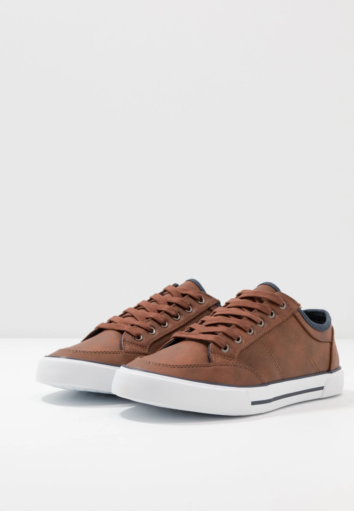 Pier One Sneakersy Niskie - Cognac 4 Pier One Sneakersy Niskie - Cognac - obrazek 2