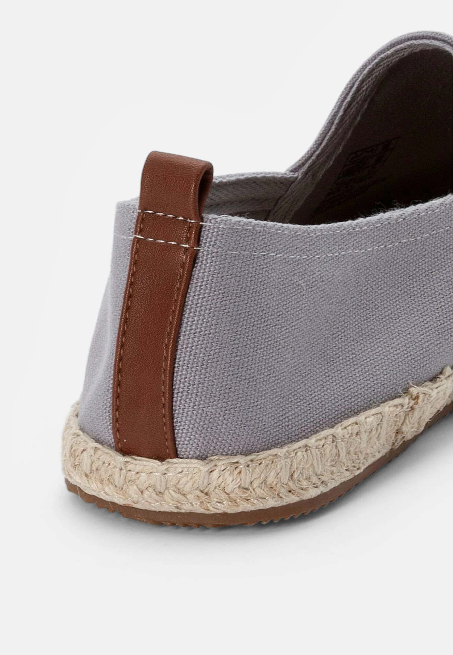 Pier One RENA ESPADRILLE UNISEX - Espadryle - Light Grey 7 Pier One RENA ESPADRILLE UNISEX - Espadryle - Light Grey - obrazek 5