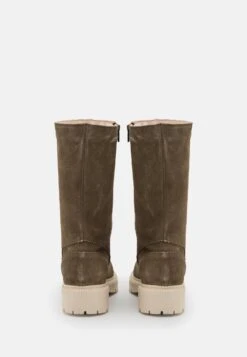 Pier One LEATHER WINTER BOOT - Kozaki - Khaki 9 Pier One LEATHER WINTER BOOT - Kozaki - Khaki -Dyskont Obuwniczy 60e648fddcec4a66a5792e11ab31f968