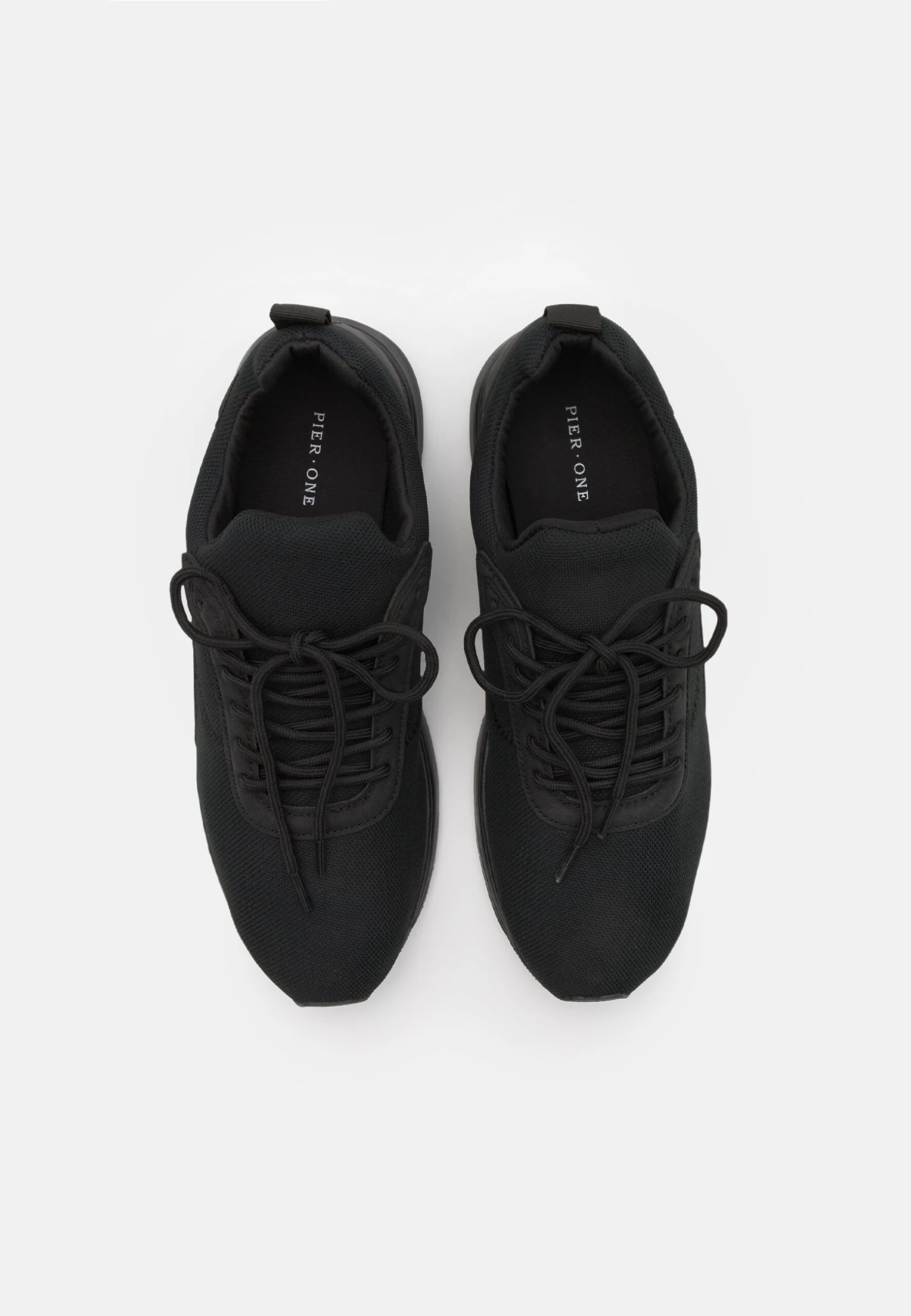 Pier One Sneakersy Niskie - Black 5 Pier One Sneakersy Niskie - Black - obrazek 3