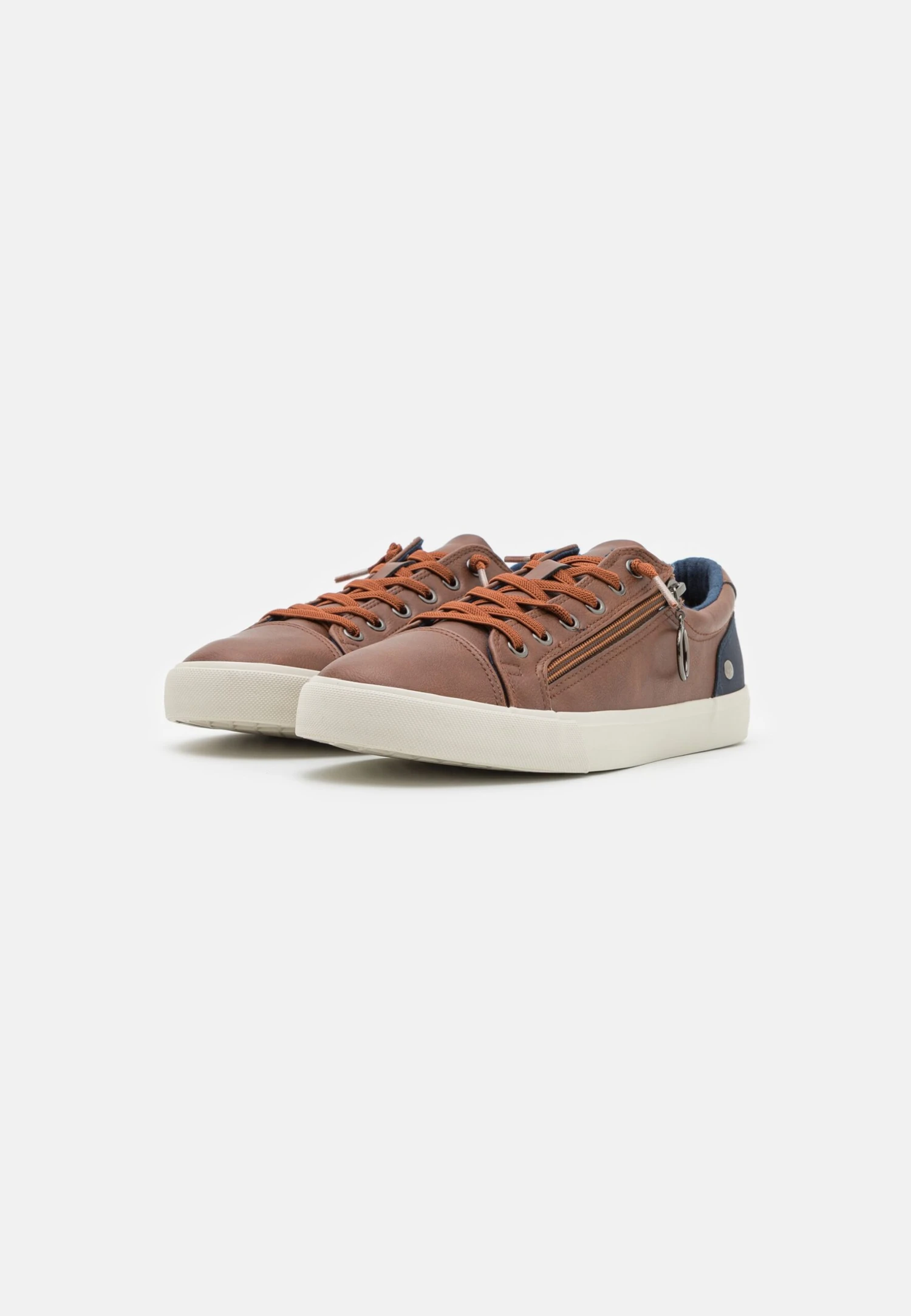 Pier One UNISEX - Sneakersy Niskie - Cognac 4 Pier One UNISEX - Sneakersy Niskie - Cognac - obrazek 2