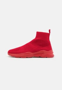 Pier One Sneakersy Wysokie - Red