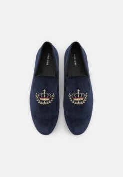 Pier One Półbuty Wsuwane - Blue -Dyskont Obuwniczy 8792840f51ed460b8a568ad5cd295ccb