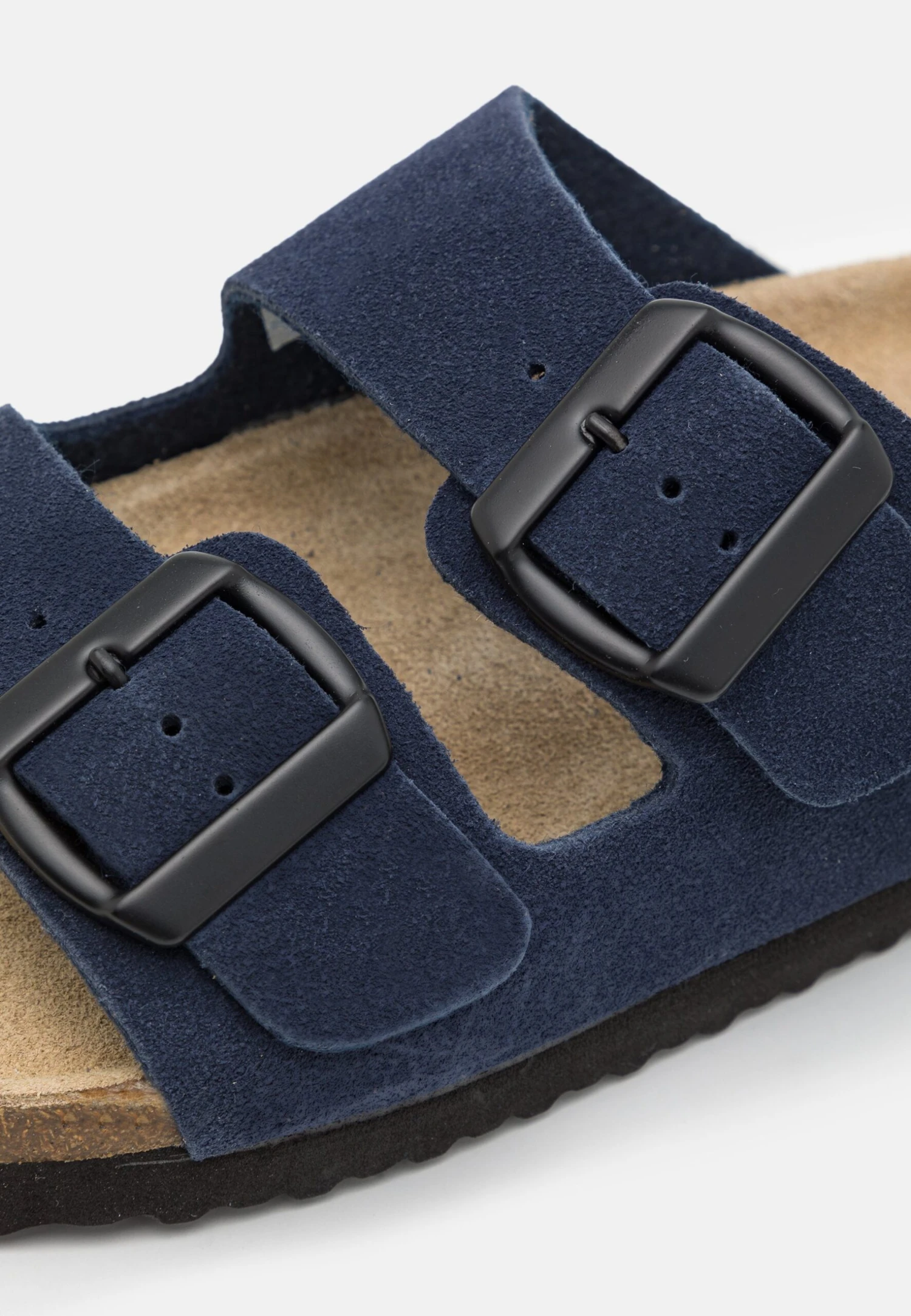 Pier One LEATHER UNISEX - Kapcie - Dark Blue 7 Pier One LEATHER UNISEX - Kapcie - Dark Blue - obrazek 5