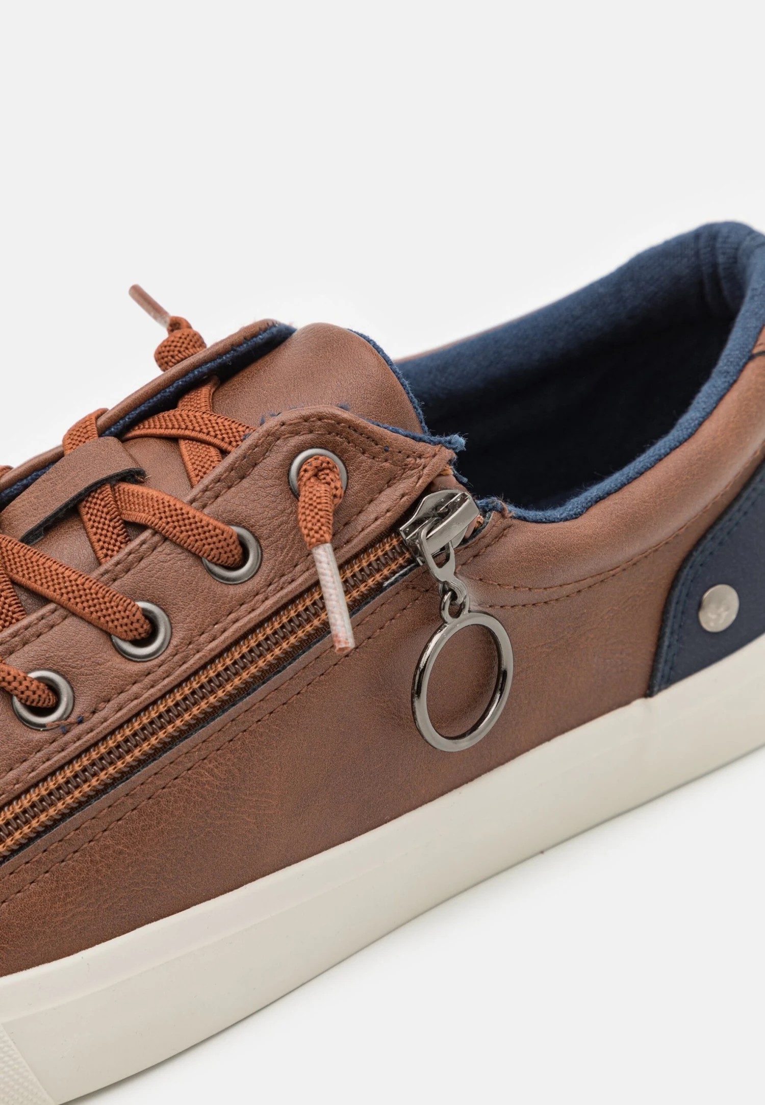 Pier One UNISEX - Sneakersy Niskie - Cognac 8 Pier One UNISEX - Sneakersy Niskie - Cognac - obrazek 6