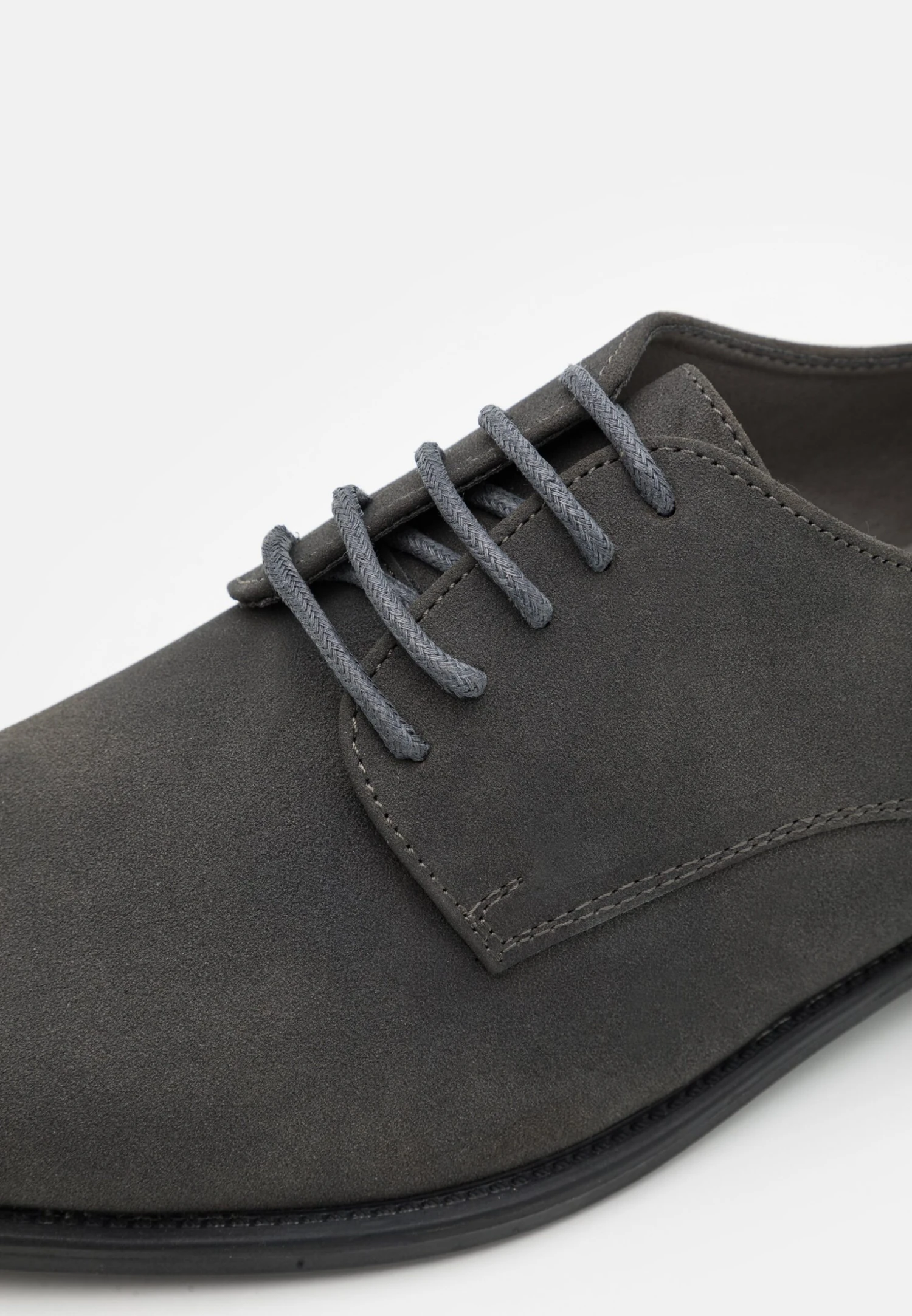 Pier One UNISEX - Oksfordki - Grey 8 Pier One UNISEX - Oksfordki - Grey - obrazek 6