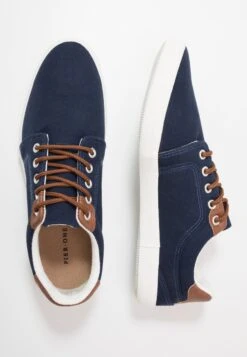 Pier One UNISEX - Sneakersy Niskie - Dark Blue
