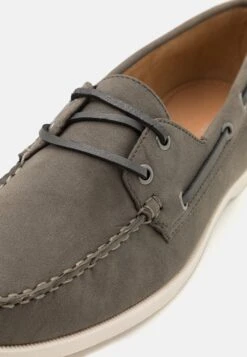 Pier One Buty żeglarskie - Grey -Dyskont Obuwniczy cdb16402c1744028bb7fda2dfa328e6e