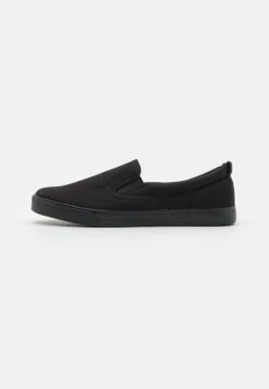 Pier One UNISEX - Półbuty Wsuwane - Black