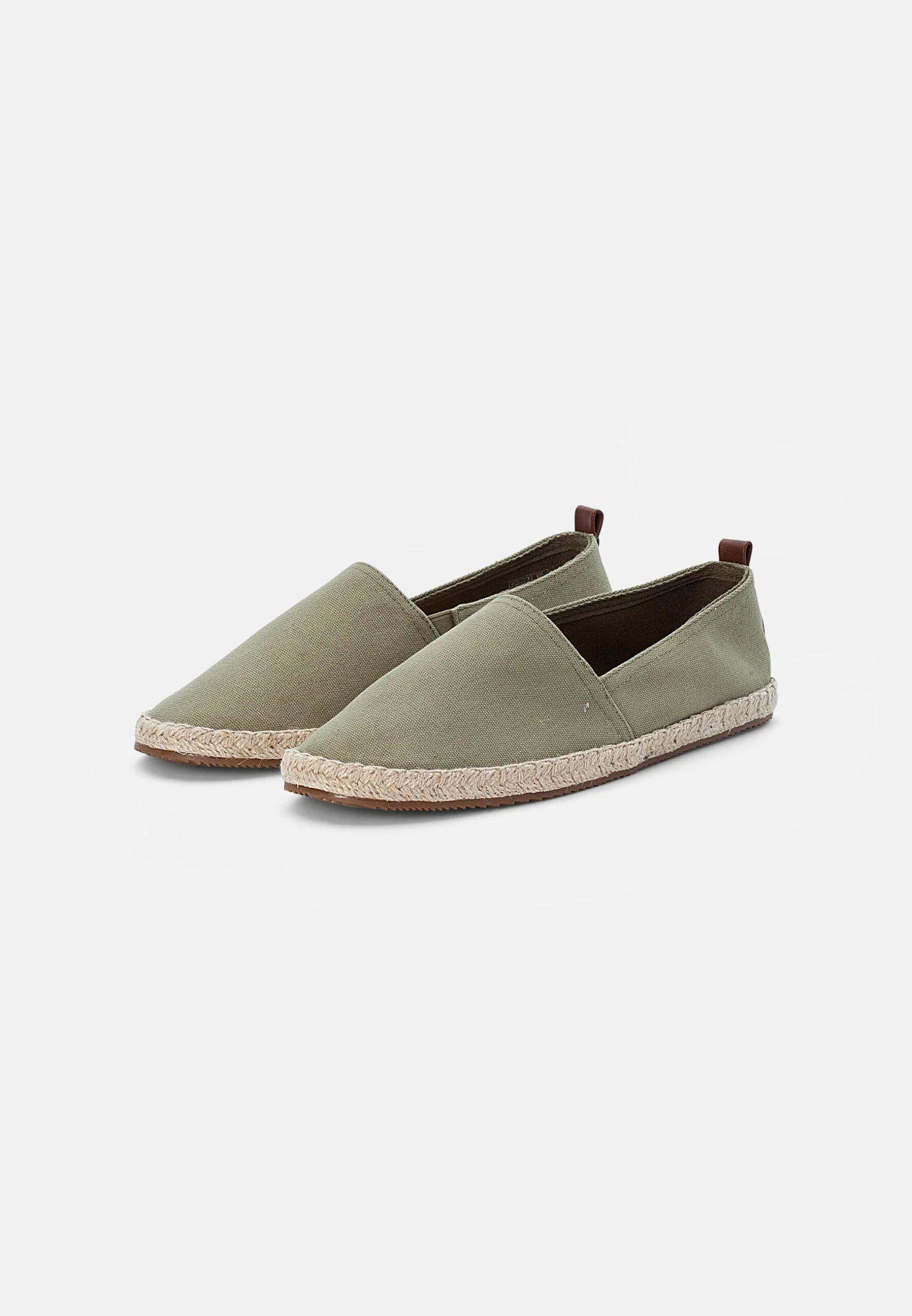Pier One RENA ESPADRILLE UNISEX - Espadryle - Olive 3 Pier One RENA ESPADRILLE UNISEX - Espadryle - Olive