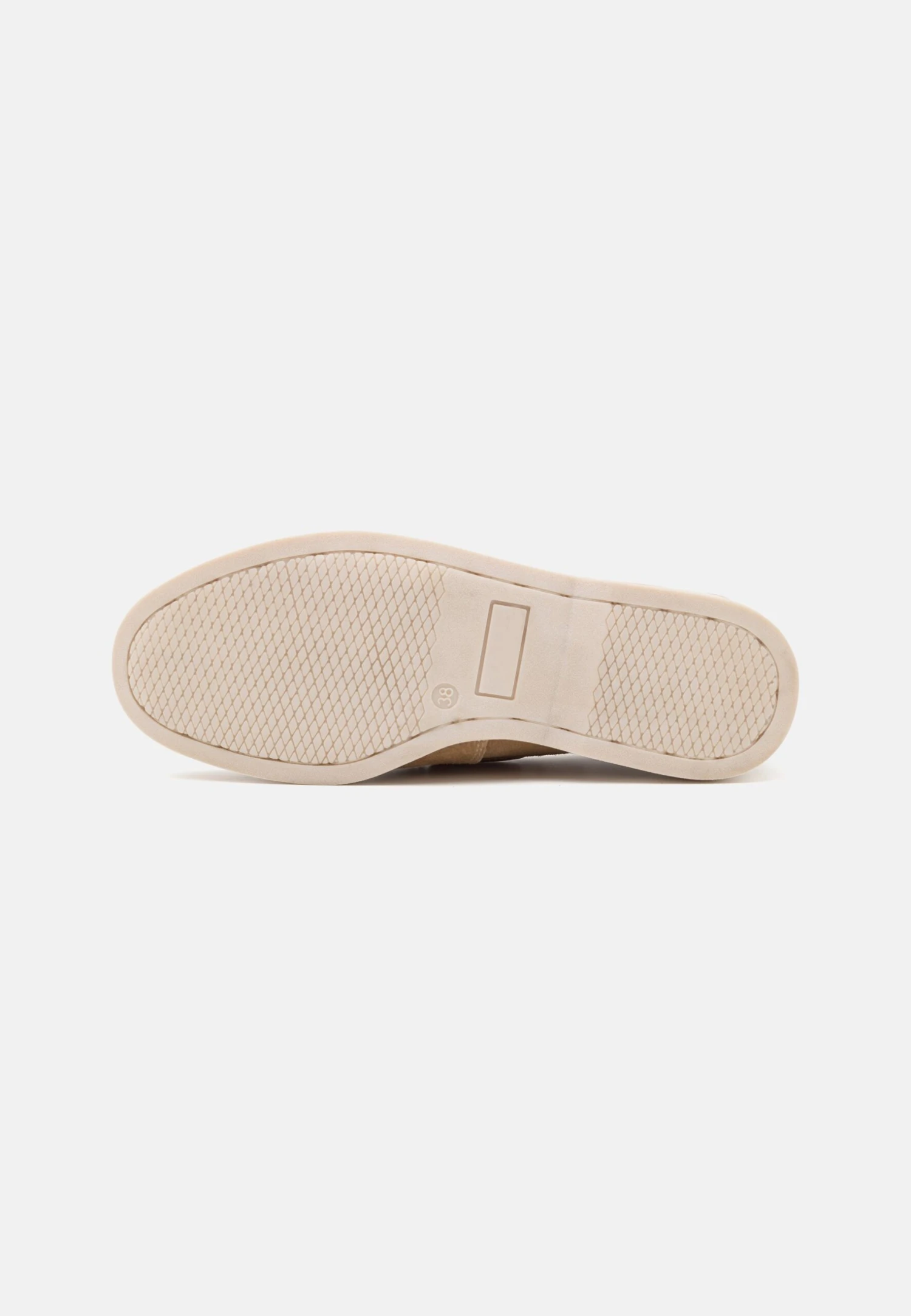 Pier One LEATHER UNISEX - Buty żeglarskie - Beige 6 Pier One LEATHER UNISEX - Buty żeglarskie - Beige - obrazek 4