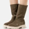Pier One LEATHER WINTER BOOT - Kozaki - Khaki 1 Pier One LEATHER WINTER BOOT - Kozaki - Khaki -Dyskont Obuwniczy f1e1084164b44c56bf7ad90acb69a5a2