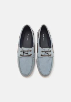 Pier One LEATHER UNISEX - Buty żeglarskie - Light Blue 11 Pier One LEATHER UNISEX - Buty żeglarskie - Light Blue -Dyskont Obuwniczy f9d32a9421f446489ef4a9cccd925d15